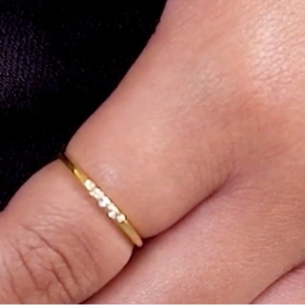 Stella & Dot | Ring | Everyday Pave Stacking Ring - Picture 4 of 5